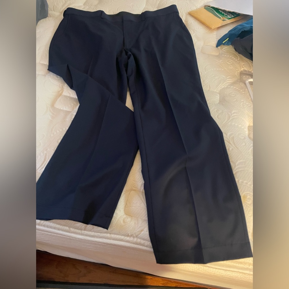 Saddlebred Navy Men’s Pants NWOT Size 40x32 Flat Front